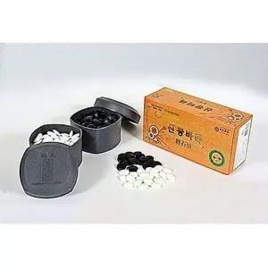 바둑알 HRA864C3 장석3호P 특 검은돌 흰돌 오목 두뇌개발 지능개발 바둑 장기