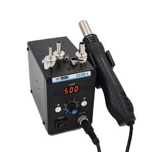 858D 플러스 디지털 디스플레이 열풍 분해 및 납땜 스테이션, 휴대폰 수리