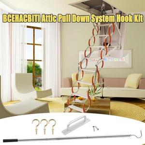 노동 절약형 사다리 풀 다운 시스템 키트, 휴대용 액세서리, 주택 개량