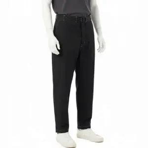 벨티드 캐롯 팬츠 슬랙스 바지 블랙 PA1085 LF1234