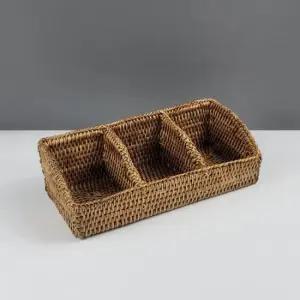 라탄공예 천연 수공예 라탄 커피 티백 홀더