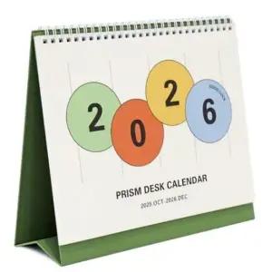 [JED] 달력 탁상 인디고 캘린더 2026 데스크캘린더 프리즘