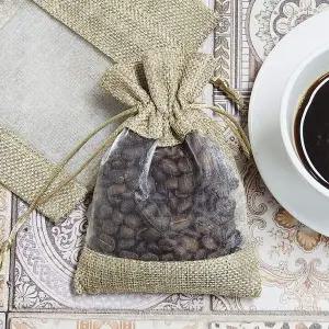 S 린넨 파우치 스트링파우치 복주머니