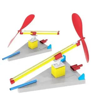 집콕과학 FWB689V7 고무동력 방향전환 풍력보트 만들기 1개