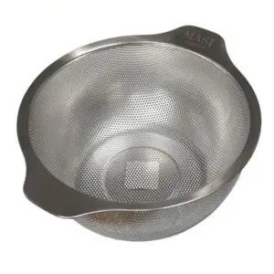 [JED] 바구니 야채 스텐 채망 믹싱볼 펀칭볼 채반 22cm