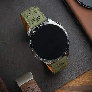 갤럭시워치5 40mm 44mm 마그네틱 버클 가죽밴드 스트랩 시계줄