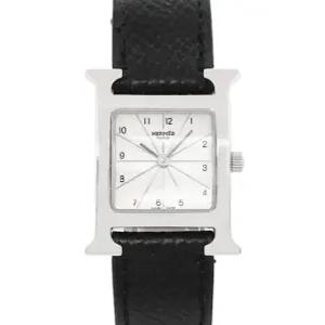 블랙 엡솜 H아워 은장 여성용 시계