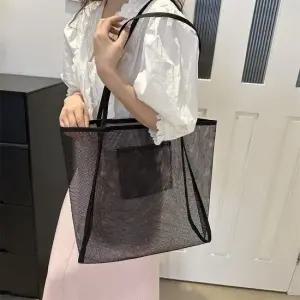 그물 망사 비치백 네트백 여름 캐주얼 백팩 여자 캐주