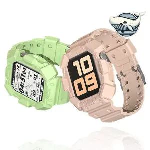 부드러운 젤리 스트랩 컬러풀 패셔너블 손목밴드