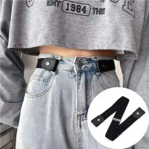 청바지 밸트 고무 벨트 허리띠 헐리띠
