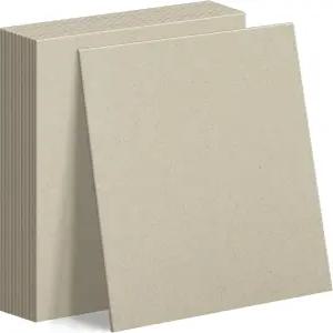 AUEAR 20팩 8.5x11 칩보드 시트 50피트 두께의 북보드 스크랩북 바인더 제작 프로젝트용 페이퍼 보드