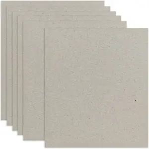 책 커버 스크랩북 백킹 바인딩 및 DIY 공예 프로젝트를 위한 20팩의 튼튼한 칩보드 시트 8.5 x 11인치