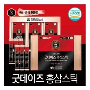 한국고려홍삼 굿데이즈 6년근 홍삼 12gx30포
