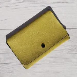 카드케이스 웍스 전자파차단 여권지갑/파우치/케이스-옐로우