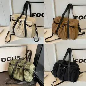 남녀 스트링 포켓 URK280 버킷백 백팩 백팩 미니백 데일리 캐주얼 호보백 패션잡화 가벼운 숄더 여행 쇼퍼