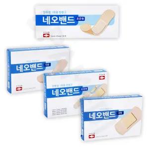 뉴바이오 네오밴드 1갑 일회용 상처 밴드 표준 덕용 혼합 대형