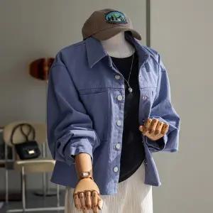 (안나앤모드) ruka 바이오 워싱 코튼 자켓 [자켓DRN89]