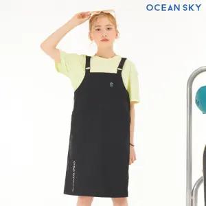 [오션스카이] 여아 나일론 트임 멜빵 원피스-CBJG6156C03