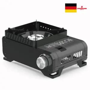 짐머만 국산 캠핑 휴대용 미니 가스버너 이중안전차단 내연식화구 부탄버너 가스레인지 야외 캠핑용 버너