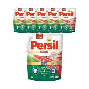 퍼실 엑스퍼트 삶음파워 드럼/일반 겸용, 1.8L, 6개