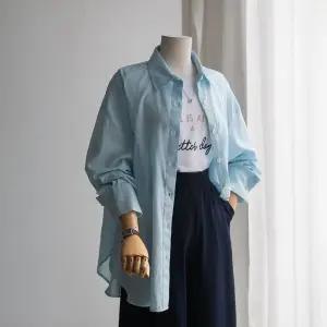 (안나앤플러스) A. 레인보우 아사면 셔츠[셔츠C0227Q79] 빅사이즈~99