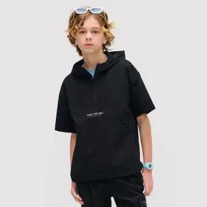 [오션스카이] [2color] 남아 후드 반팔 아노락