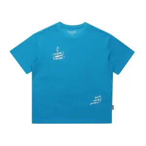 [오션스카이] [2color] 남아 그래픽 반팔티