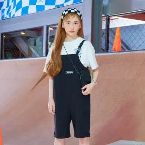 [오션스카이] [2color] 여아 오버롤 팬츠