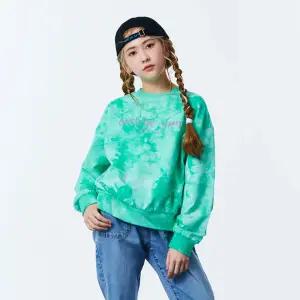 [오션스카이] [2color ] 여아 크롭 맨투맨 T-shirt