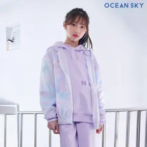 [오션스카이] 여아 타이다이 프린트 점퍼-CBJG4155C0T