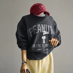 (안나앤모드) (피너츠정품) pennant 스누피 맨투맨[티셔츠EDN44]