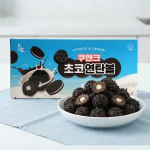 [신제품] 쿠앤크 초코 연탄볼 30입 x 2개 / 21가지 국내산 곡물 크리스피 롤 크런치 초코볼 과자 간식 대용량과자 로쉐 초코과자 쿠키 크림