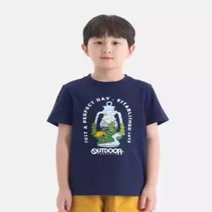 [아웃도어 프로덕츠 키즈][온라인전용] 그래픽 반팔티셔츠 (네이비) OD262ISS92_NVY