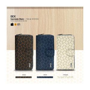 갤럭시 버디 2 와이드 5 6 거울 미러 지퍼 동전 수납 지폐 카드 지갑형 스탠딩 거치대 패턴 가죽 스트랩