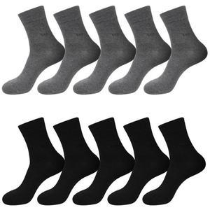 면100% 남자양말 무지중목 신사 정장양말 5켤레