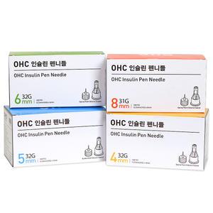 OHC 인슐린 펜니들 100개입 1박스 멸균 주사바늘
