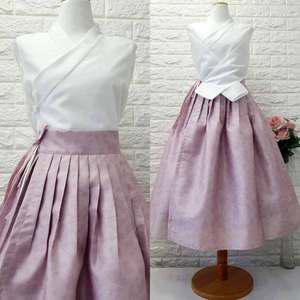 단아애 철릭원피스 (44-88사이즈) 생활한복 개량 빅사이즈