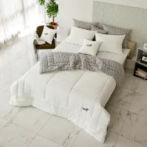 [롯데백화점]닥스 고밀도 심슨 화이트[3온스] 퀼트이불 퀸