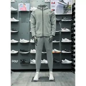 [언더아머](대전신세계)1379806 1379808 남성 트레이닝복 세트 UA 언스타퍼블 플리스 집업 조거팬츠 (옵...