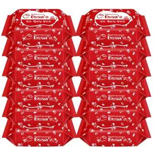 프리미엄 빈즈 엠보싱 아기물티슈 리필 70매 12팩 무향