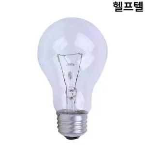 백열전구 220V 100W 투명 제조사 랜덤 발송