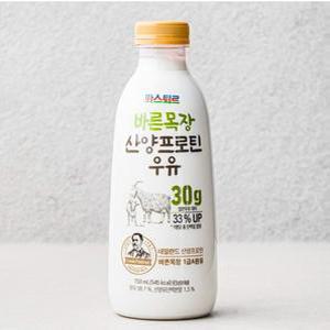 파스퇴르 산양유 단백질우유750ml 3개