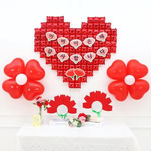 카네이션 풍선 머리띠 가랜드 세트 (어버이은혜) 어버이날 소품