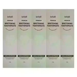 브리올 프리미엄 미백치약 120g 5개 / 써클