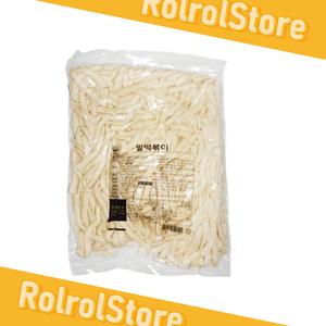 광진식품 누들 밀떡 냉동 후루룩납작떡 2kg/5개입 box 떡국 떡볶이 rice cake