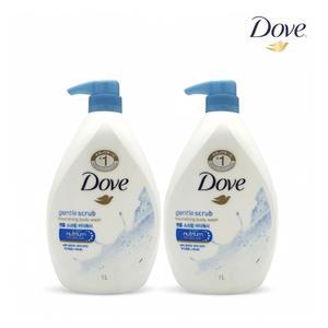 도브바디워시 젠틀스크럽 1L x 2