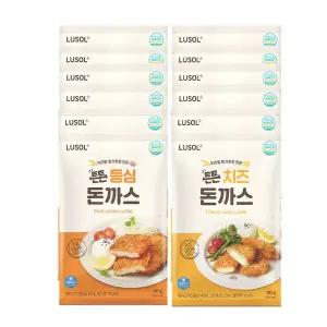 [보리보리/루솔](임박/치돈 소비기한26.04.23) 튼튼 어린이 돈까스 10팩 2종 (등심/치즈 )