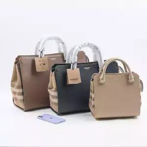 버버리 BANWELL 밴웰 하우스체크 스몰 토트백 80840231