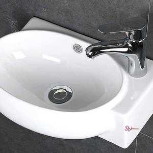 미니세면대 HDL002+부속4종 원형 소형세면기 수전별도wxy226