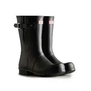 [MEN] 오리지날 사이드 어드저스터블 숏 레인부츠 - 블랙 MFS9079RMABLK